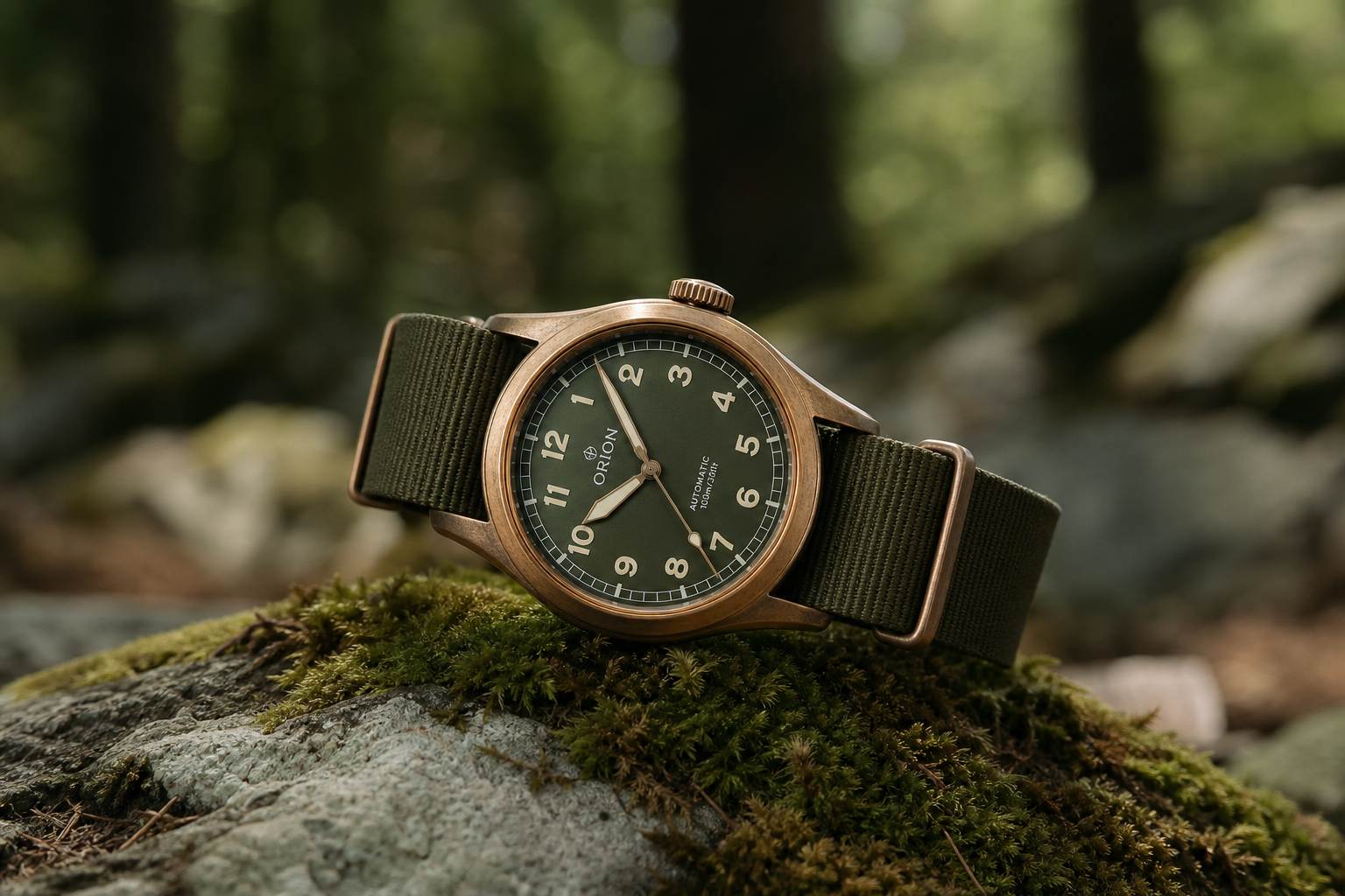 Bronze Pathfinder - Green Dial